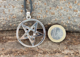 Anhänger 138 Pentagramm - Silber