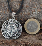 Anhänger 430 Raben - Silber