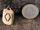 Anhänger 107 Ingwaz - Bronze
