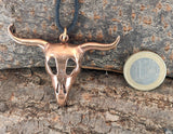 Anhänger 14 Stier - Bronze