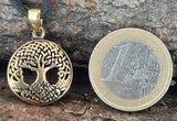 Anhänger 48 Lebensbaum - Bronze