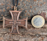 Anhänger 17 Eisernes Kreuz - Bronze
