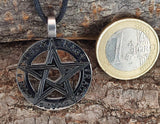 Anhänger 166 Pentagramm - Edelstahl