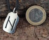 Anhänger 308 Hagalaz - Silber