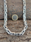 Königskette 9 mm - Silber
