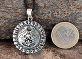 Anhänger 381 Raben - Silber