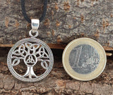 Anhänger 167 Lebensbaum - Silber