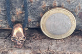 Anhänger 16 Totenkopf - Bronze