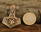 Anhänger 114 Thorshammer - Bronze