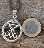 Anhänger 423 Siegel Luzifers - Silber