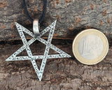Anhänger 35 Pentagramm - Zinn