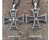 Anhänger 169 Eisernes Kreuz - Edelstahl