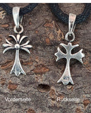 Anhänger 17 Kreuz - Silber