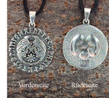 Anhänger 381 Raben - Silber