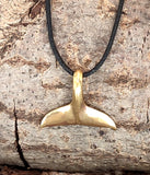 Anhänger 170 Walflosse - Bronze