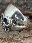 Ring Totenkopf, Gr. 54-76 (tk11) - Silber