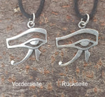 Auge des Horus 120 mit Schlangenkette - Silber