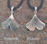 Anhänger 261 Ginkgo-Blatt - Silber