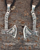 Axt 395 mit Korbkette - Silber