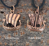 Anhänger 40 Wikinger-Schiff - Bronze