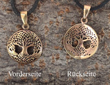 Anhänger 48 Lebensbaum - Bronze
