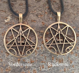Anhänger 26 Pentagramm - Bronze
