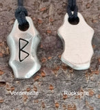 Anhänger 91 Rune Berkana - Zinn