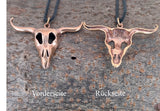 Anhänger 14 Stier - Bronze