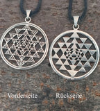 Anhänger 132 Sri Yantra - Silber