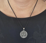 Anhänger 410 Horus und Anubis - Silber