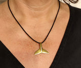 Anhänger 170 Walflosse - Bronze