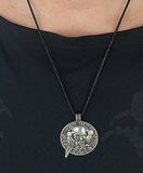 Anhänger 294 Odin mit Raben - Silber