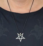 Anhänger 35 Pentagramm - Zinn