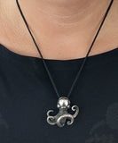 Anhänger 117 Oktopus - Edelstahl