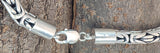 Königskette 9 mm - Silber