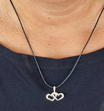 Anhänger 185 Herzen - Silber