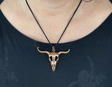 Anhänger 14 Stier - Bronze