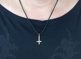 Anhänger 22 Kreuz - Bronze