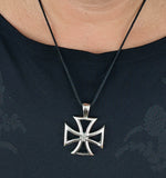 Eisernes Kreuz 99 mit Königskette - Edelstahl