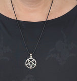Anhänger 137 Pentagramm - Silber