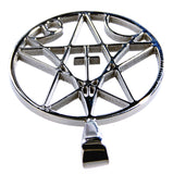 Anhänger 80 Pentagramm Kreuz - Edelstahl