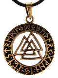 Anhänger 138 Wotansknoten - Bronze