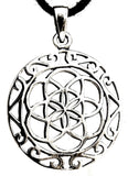 Anhänger 204 Blume des Lebens - Silber