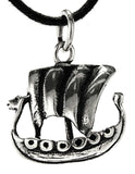 Anhänger 317 Wikinger-Schiff - Silber