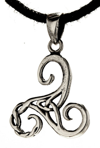 Triskele 161 mit Schlangenkette - Silber