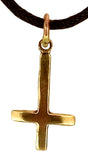 Anhänger 22 Kreuz - Bronze