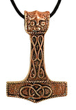 Anhänger 77 A Thorshammer - Bronze