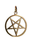 Anhänger 28 Pentagramm - Bronze