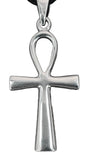 Ankh 32 A mit Schlangenkette - Silber