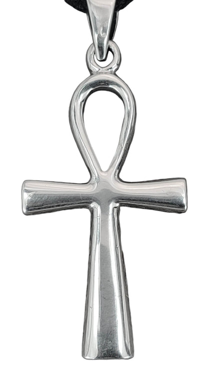 Ankh 32 A mit Schlangenkette - Silber